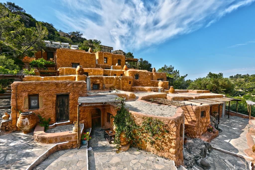 Aparthotel Aspros Potamos à Makrýgialos Extérieur photo