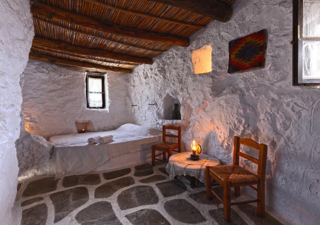 Aparthotel Aspros Potamos à Makrýgialos Chambre photo